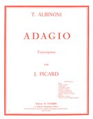 Adagio In G Minor : For Saxophone and Piano / arranged by J. Picard.