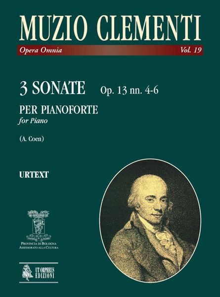 3 Sonate, Op. 13 No. 4-6 : Per Pianoforte / edited by Andrea Coen.