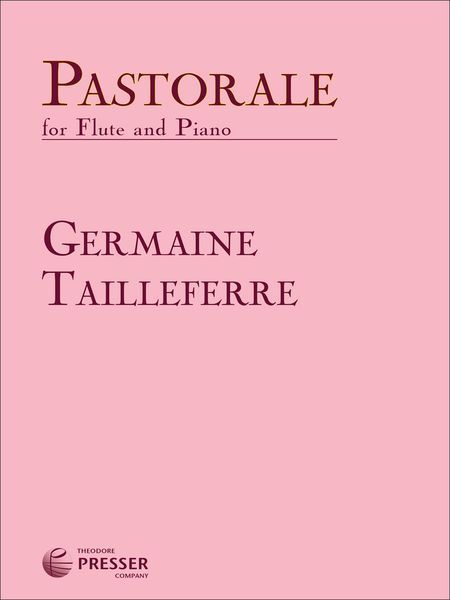 Pastorale : For Flute And Piano.
