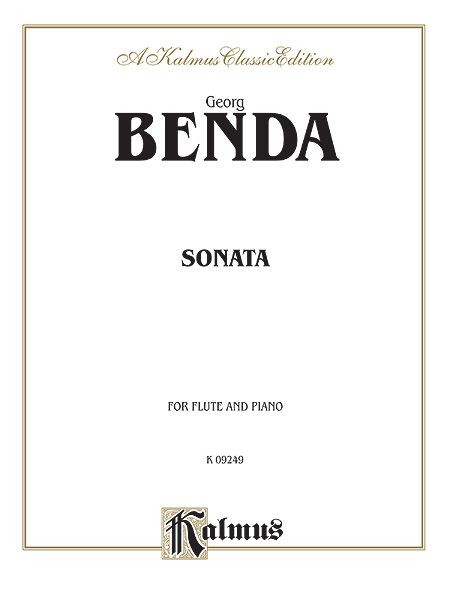 Sonata : For Flute and Piano.