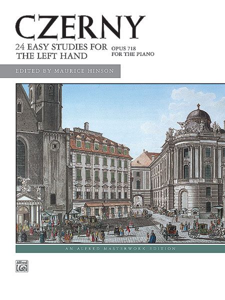 24 Studies For The Left Hand, Op. 718 : For Piano.