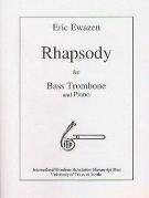 Rhapsody : For Bass Trombone and Piano.