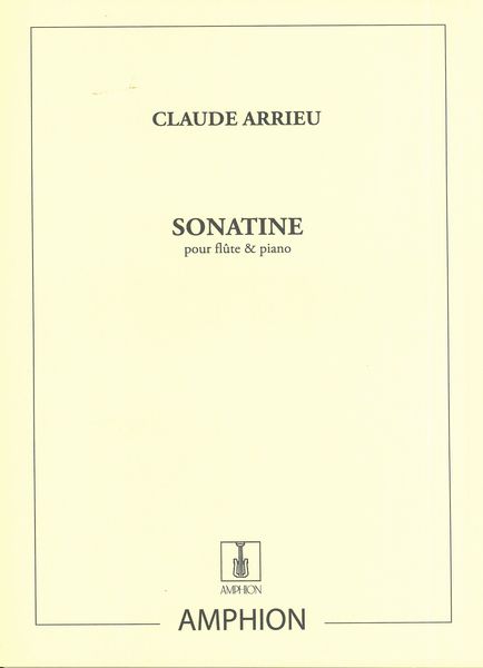 Sonatine : For Flute and Piano.