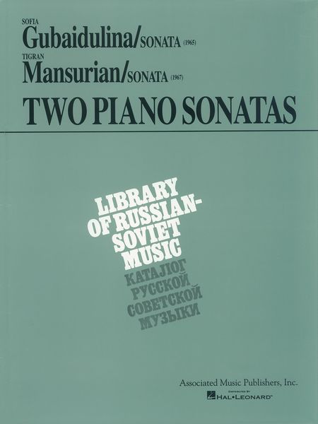 Two Piano Sonatas by Young Soviet Composers.