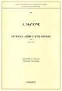 Diversi Capricci Per Sonare, Libro II : Per Organo O Clavicembalo (1603) / edited by C. Stembridge.