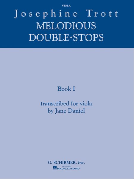 Melodious Double-Stops, Book 1 : transcribed For Viola by Jane Daniel.