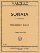 Sonata In A Minor : For Bassoon And Piano.