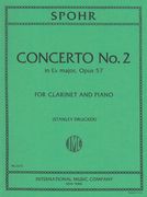 Concerto No. 2 In E Flat Major, Op. 57 : For Clarinet and Piano / edited by Stanley Drucker.