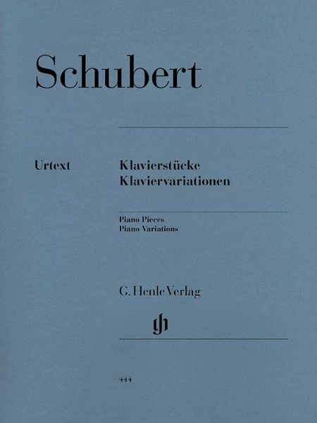 Klavierstuecke : Klaviervariationen / Hrsg. Von Gertraut Haberkamp.