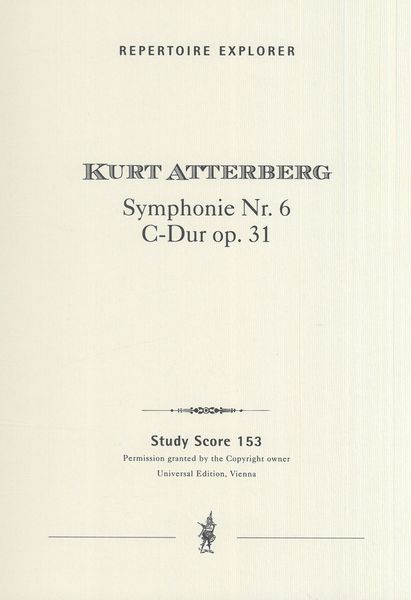 Symphonie No. 6 C-Dur, Op. 31 (1927-28).