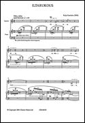 Iltarukous : For Soprano and Piano.