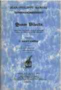 Quam Dilecta : Motet Pour Soli, Choeur Et Orgue / Révision Par C. Saint-Saëns.