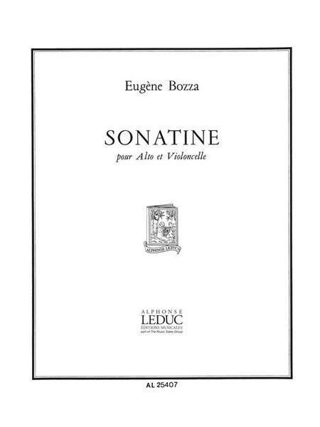 Sonatine : For Alto Et Violoncelle.