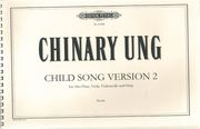 Child Song (Version II) : For Alto Flute, Viola, Violoncello and Harp (1985).