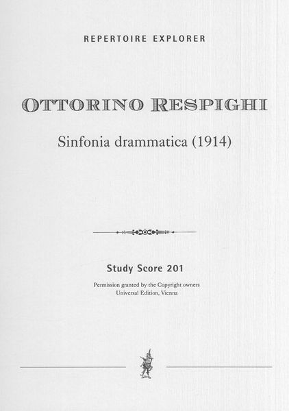 Sinfonia Drammatica.