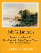 Quartetto In H-Moll : Für Oboe Oder Flöte, Violine, Viola Und Basso Continuo / Ed. Bernhard Päuler.