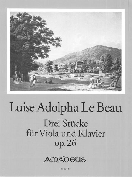 Drei Stücke : Für Viola und Klavier, Op. 26 / edited by Yvonne Morgan.