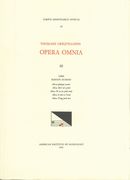 Opera Omnia, Vol. 3 : Missae Quinque Vocum.