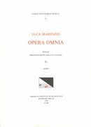 Opera Omnia, Vol. 4 : The First and Second Books Of Madrigals (1581, 1584).