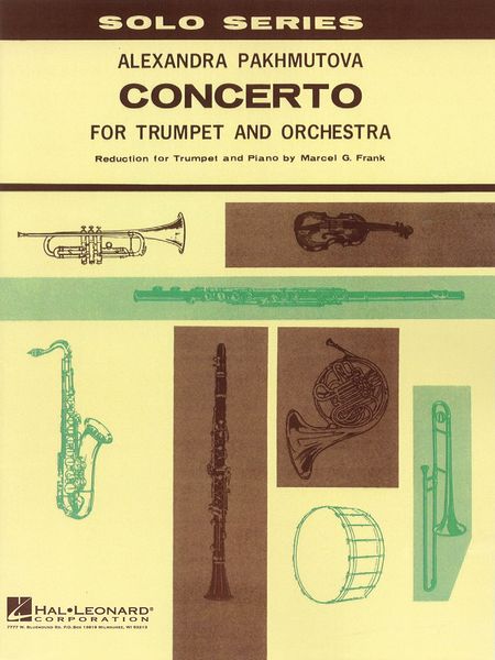 Concerto For Trumpet : (1955) : P/F Reduction By Marcel G. Frank.