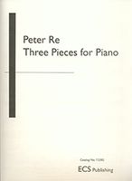 Three Pieces : For Piano.