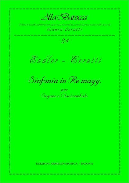 Concerto In Re Maggiore : Per Organo O Clavicembalo / Edited By Laura Cerutti.