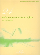 24 Etudes Progessives : Pour la Flute / edited by Georges Lambert.