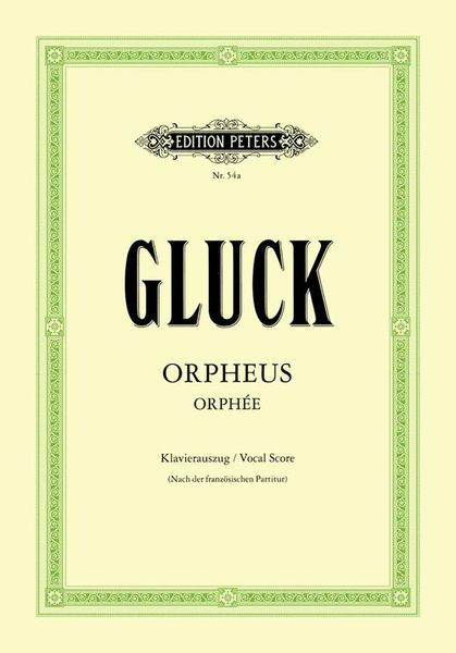 Orpheus : Vocal Score.