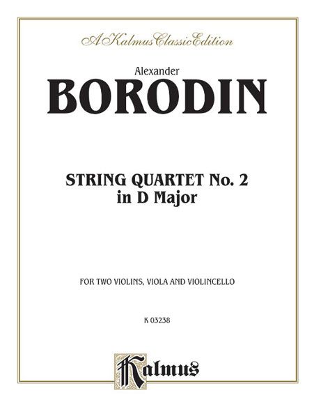 Quartet No. 2 : For Two Violins, Viola and Violoncello.
