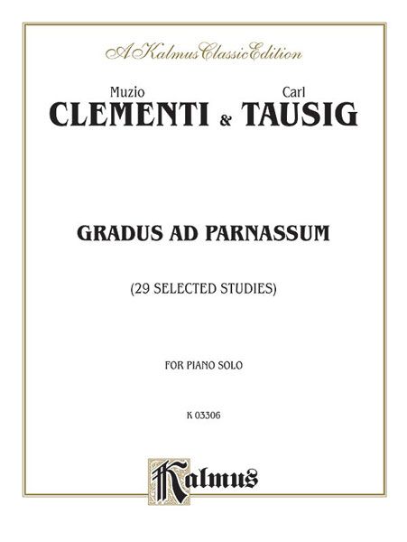 Gradus Ad Parnassum (29 Selected Studies) : For Piano Solo.