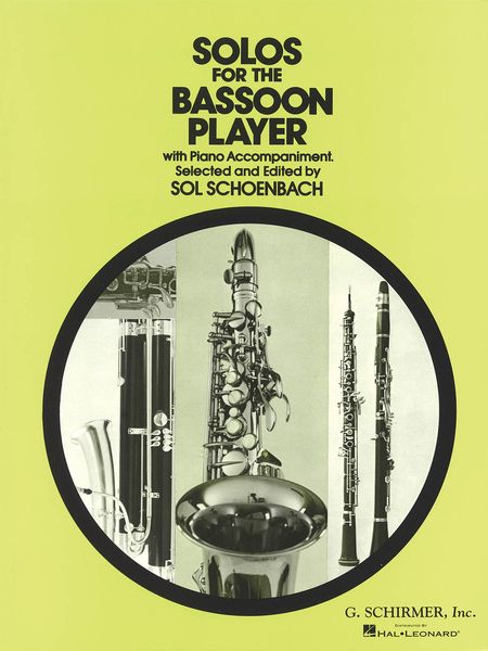 Solos For The Bassoon Player With Piano Accompaniment.