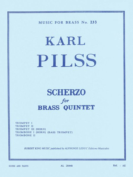 Scherzo : For Brass Quintet.