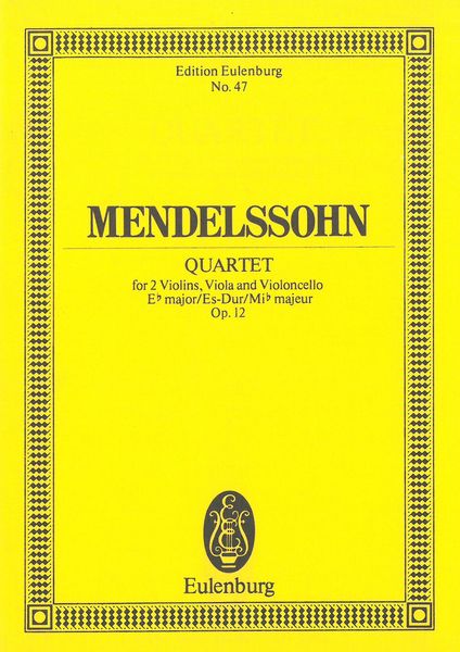 String Quartet No. 1, Op. 12.