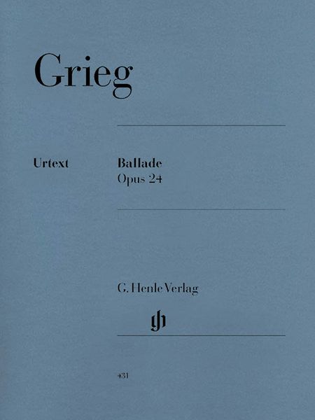 Ballade, Op. 24 : For Piano.