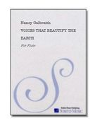Voices That Beautify The Earth : For Flute.