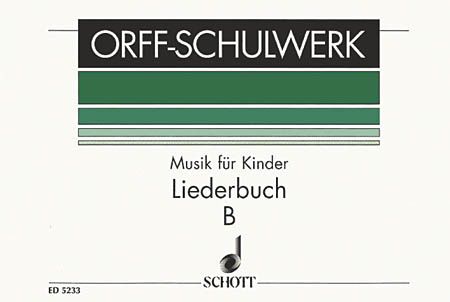 Music Für Kinder Liderbuch B : Mittelstufe (Orff - Schulwerk).