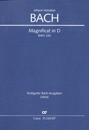 Magnificat In D, BWV 243 / Edited By Ulrich Leisinger.