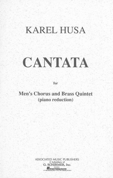 Cantata : For TTBB Choir.