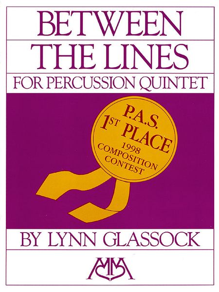 Between The Lines : For Percussion Quintet.