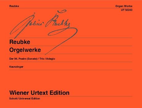 Orgelwerke / Edited By Günther Kaunzinger.