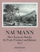Drei Fantasiestücke : Für Viola (Violine) und Klavier, Op. 5 / edited by Bernhard Päuler.