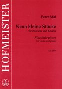 Neun Kleine Stücke : Für Bratsche und Klavier.