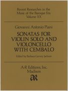 Sonatas For Violin Solo and Violoncello With Cembalo / edited by Barbara Garvey Jackson.