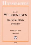 5 Kleine Stücke : Für Fagott und Klavier.