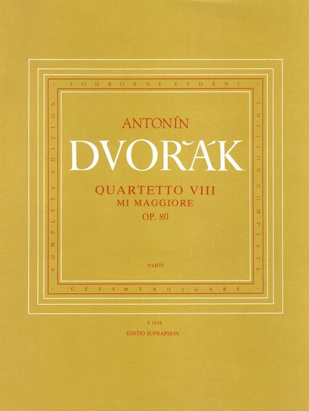 String Quartet No. 8 In E Major, Op. 80.