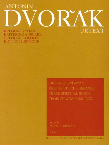 Three Spiritual Songs, Op. 19b : For Tenor and Organ.