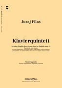 Klavierquintett : For Oboe, English Horn, Tenor Oboe (Or English Horn 2), Bassoon And Piano (2003).