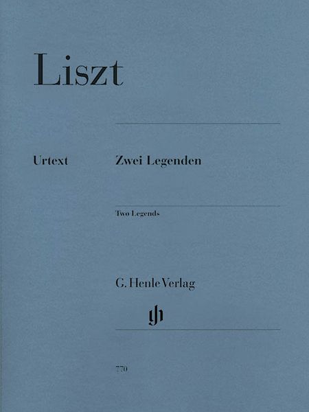 Two Legends : For Piano / Edited By Ernst-Günter Heinemann.