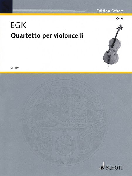 Quartetto Per Violoncelli (1926).