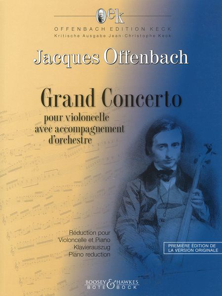 Grand Concerto : Pour Violoncelle Avec Accompagnement D' Orchestre - Piano Reduction.